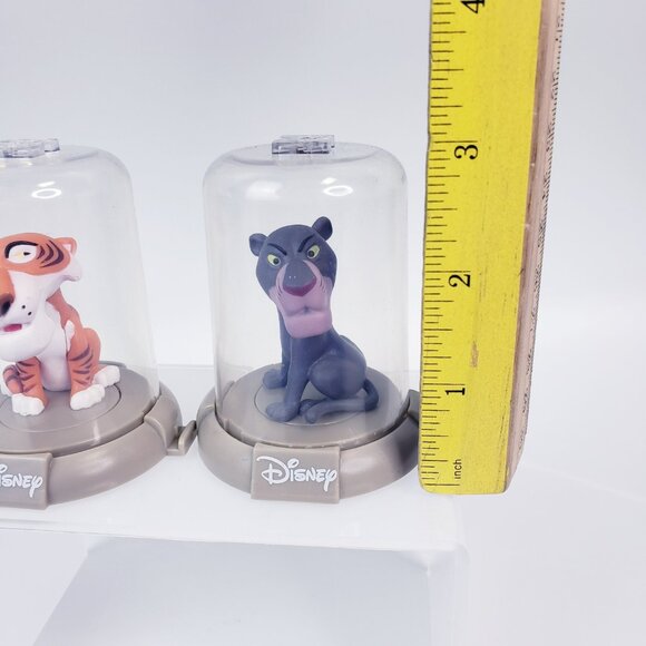 CATS OF DISNEY BAGHEERA & SHERE KHAN JUNGLE BOOK EXCLUSIVE DOMEZ FIGURE - Picture 2 of 5
